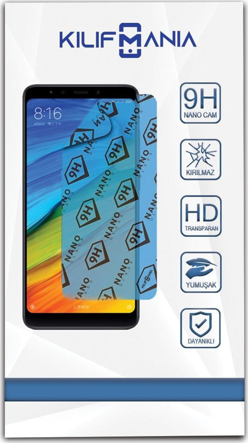 Xiaomi Redmi 5 Nano Ekran Koruyucu Kırılmaz Esnek Cam