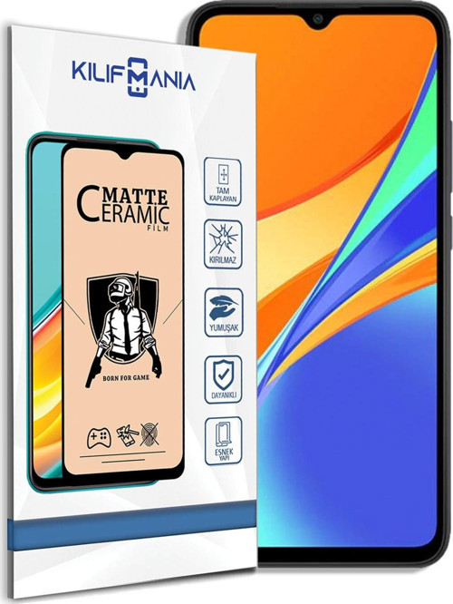 Xiaomi Redmi 9c Tam Kaplayan Mat Seramik Nano Esnek Ekran Koruyucu