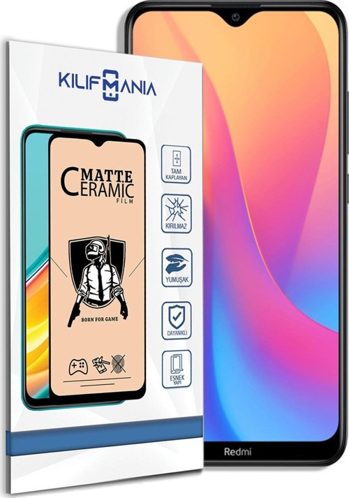 Xiaomi Redmi 8a Tam Kaplayan Mat Seramik Nano Esnek Ekran Koruyucu