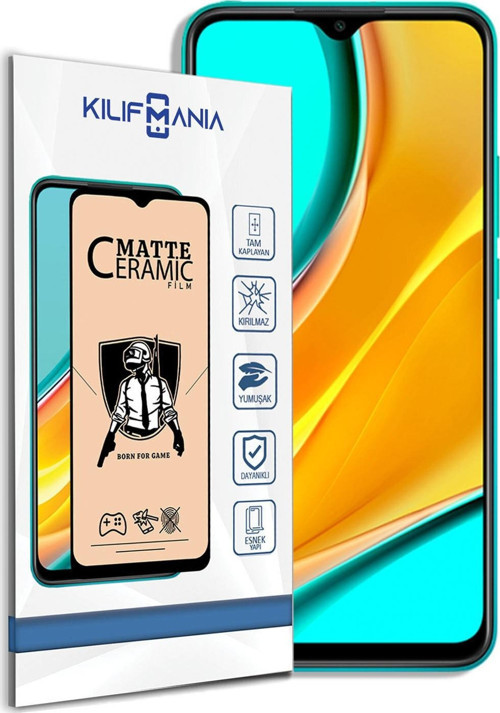 Xiaomi Mi 9 Tam Kaplayan Mat Seramik Nano Esnek Ekran Koruyucu