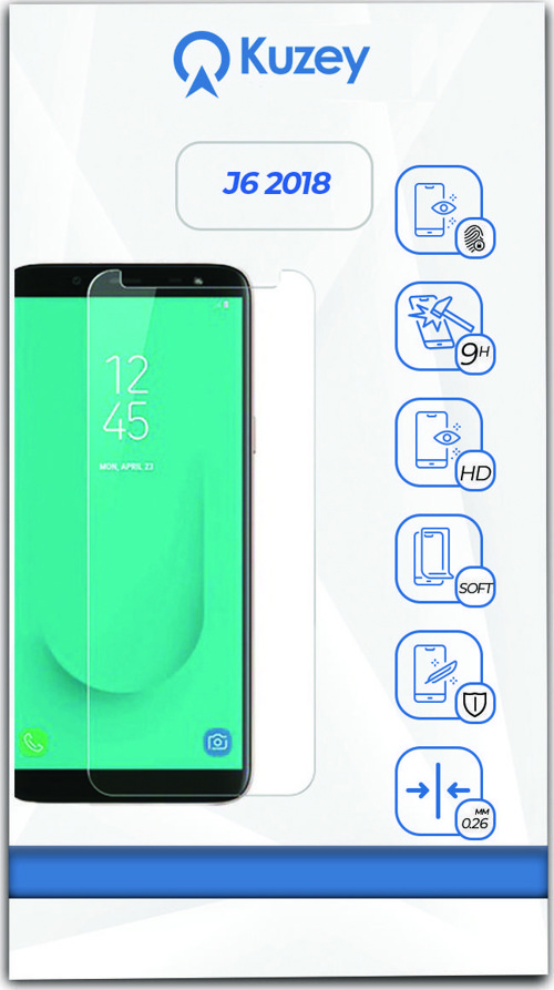 Samsung J6 2018 Temperli Ekran Koruyucu Kırılmaz Cam