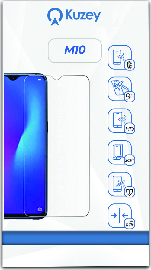 Samsung M10 Temperli Ekran Koruyucu Kırılmaz Cam