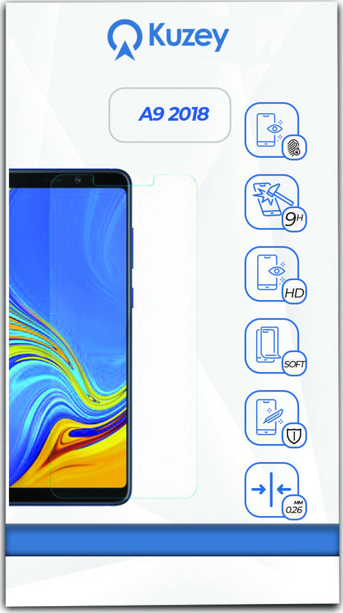 Samsung A9 2018 Temperli Ekran Koruyucu Kırılmaz Cam