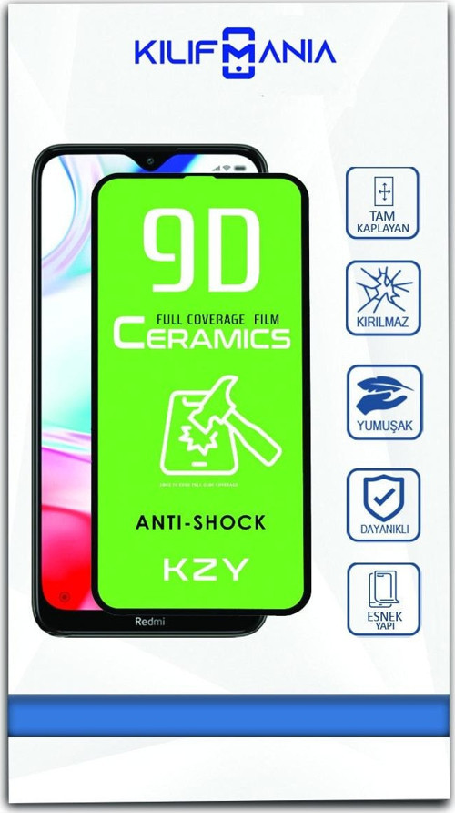 Xiaomi Redmi 8 Tam Kaplayan Seramik Nano Esnek Ekran Koruyucu