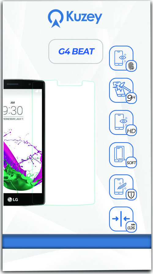 LG G4 Beat Temperli Ekran Koruyucu Kırılmaz Cam