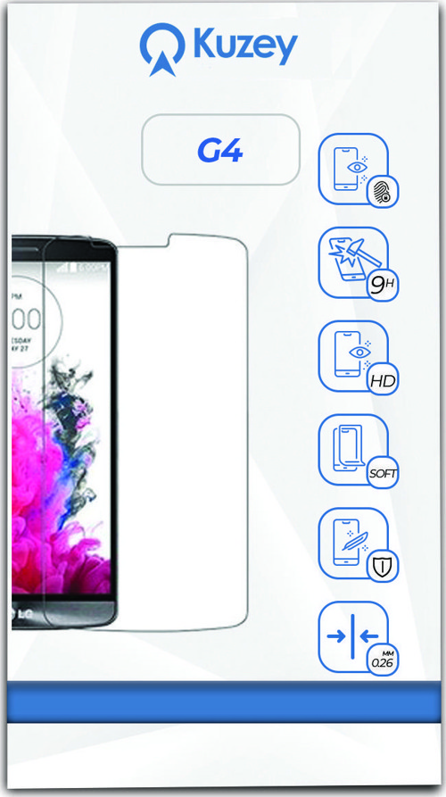 LG G4 Temperli Ekran Koruyucu Kırılmaz Cam