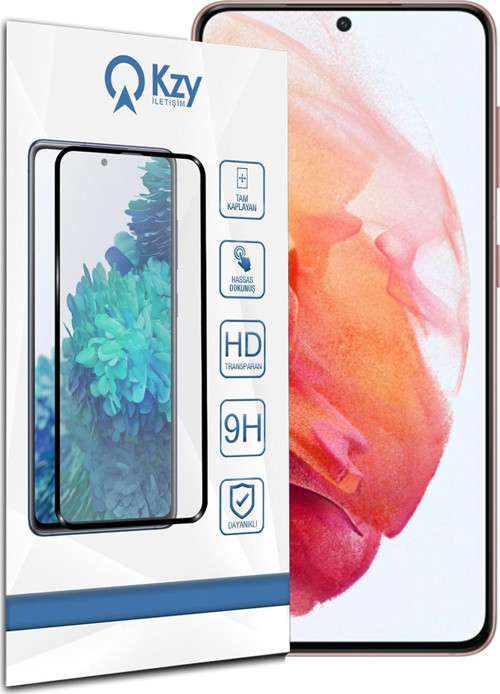 Samsung Galaxy S21 Tam Kaplayan Temperli Ekran Koruyucu Cam