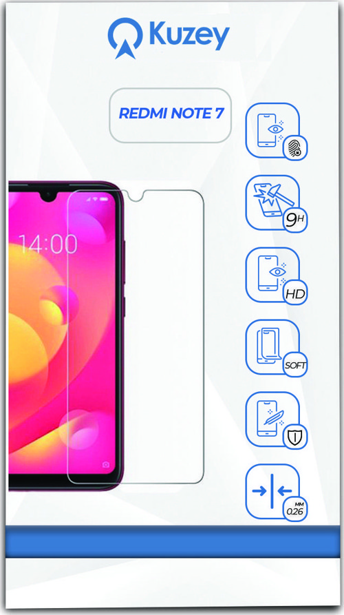 Xiaomi Redmi Note 7 Temperli Ekran Koruyucu Kırılmaz Cam