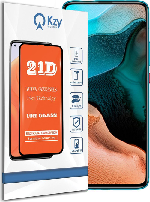 Xiaomi Redmi K30 Pro Tam Kaplayan 21D Temperli Ekran Koruyucu Cam