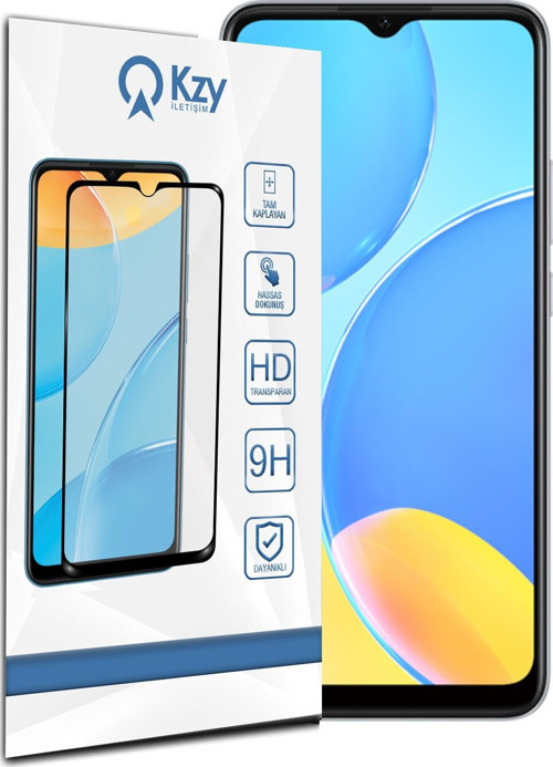 Oppo A15S Tam Kaplayan Temperli Ekran Koruyucu Cam