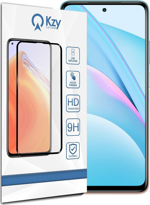Xiaomi Mi 10T Lite Tam Kaplayan Temperli Ekran Koruyucu Cam