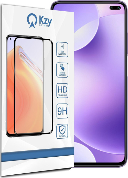 Xiaomi Redmi K30 Tam Kaplayan Temperli Ekran Koruyucu Cam