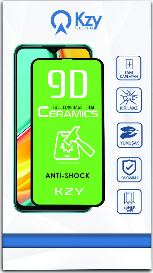 Xiaomi Redmi 9A Tam Kaplayan Seramik Nano Esnek Ekran Koruyucu
