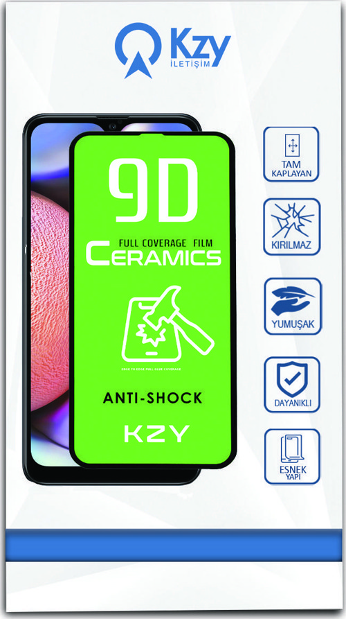 Samsung Galaxy A10S Tam Kaplayan Seramik Nano Esnek Ekran Koruyucu