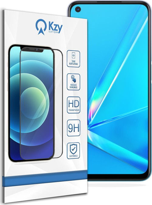 Oppo A72 Tam Kaplayan Temperli Ekran Koruyucu Cam