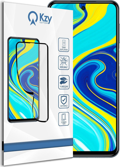 Xiaomi Redmi Note 9 Pro Tam Kaplayan Fibernano Ekran Koruyucu Esnek Cam