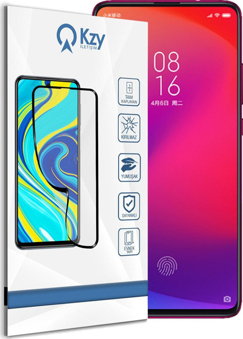 Xiaomi Redmi K20 Tam Kaplayan Fibernano Ekran Koruyucu Esnek Cam