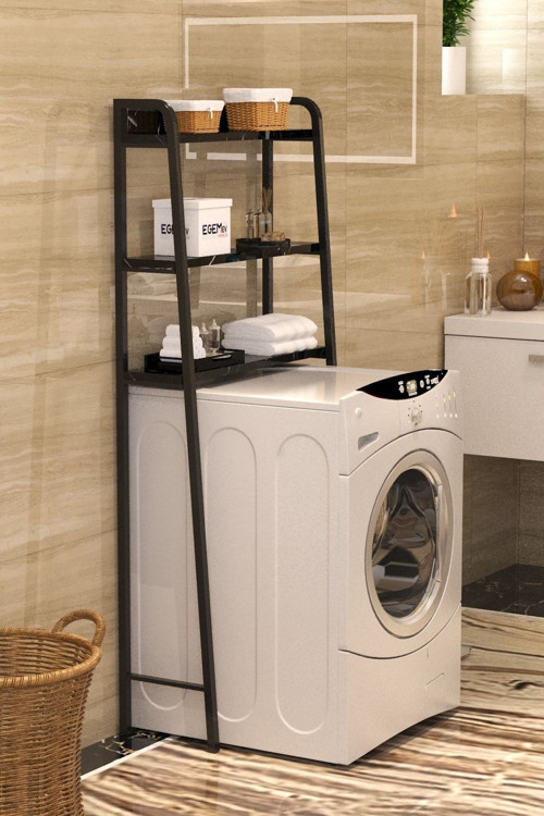 Camaşır Makınası Kurutmalık Duzenlıyıcı Banyo Düzenlıyici Makine Üstü Raf Düzenlici