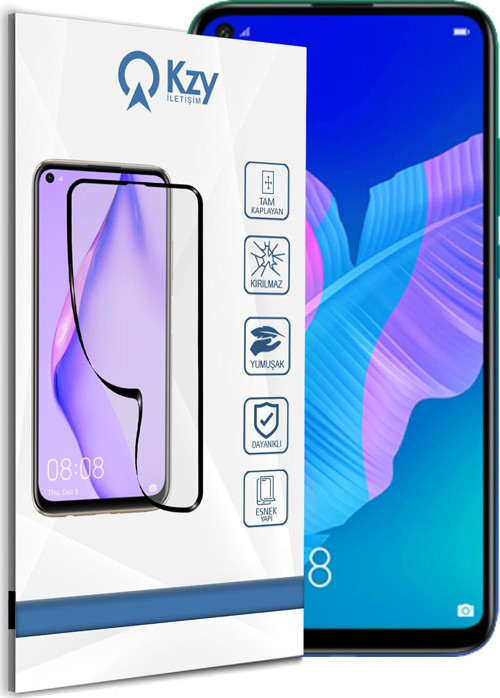Huawei P40 Lite E Tam Kaplayan Fibernano Ekran Koruyucu Esnek Cam