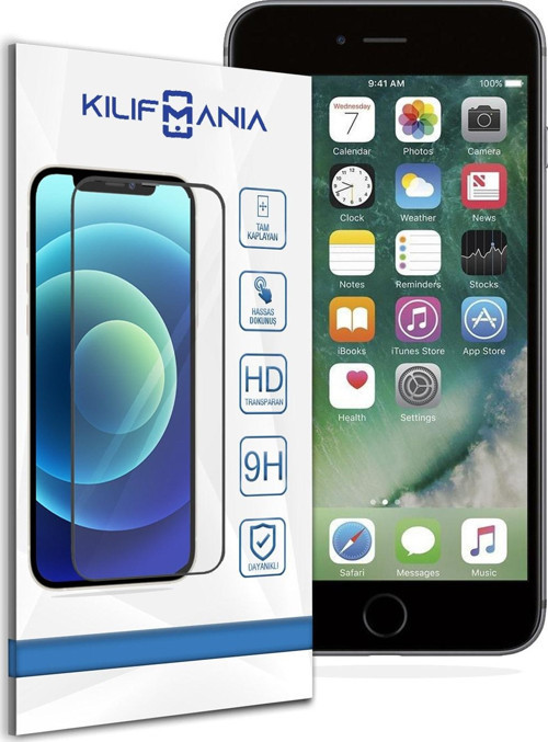 Iphone 6s Plus Tam Kaplayan Temperli Ekran Koruyucu Cam