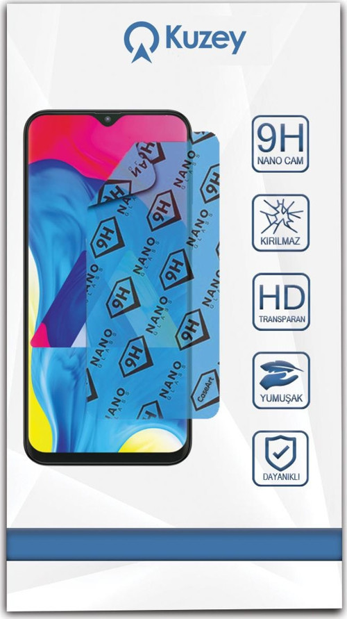 Samsung Galaxy M10 Nano Ekran Koruyucu Kırılmaz Esnek Cam