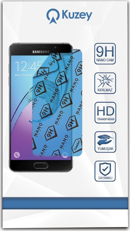 Samsung Galaxy A5 2016 Nano Ekran Koruyucu Kırılmaz Esnek Cam