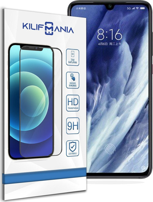 Xiaomi Redmi 9 Pro Lite Tam Kaplayan Temperli Ekran Koruyucu Cam