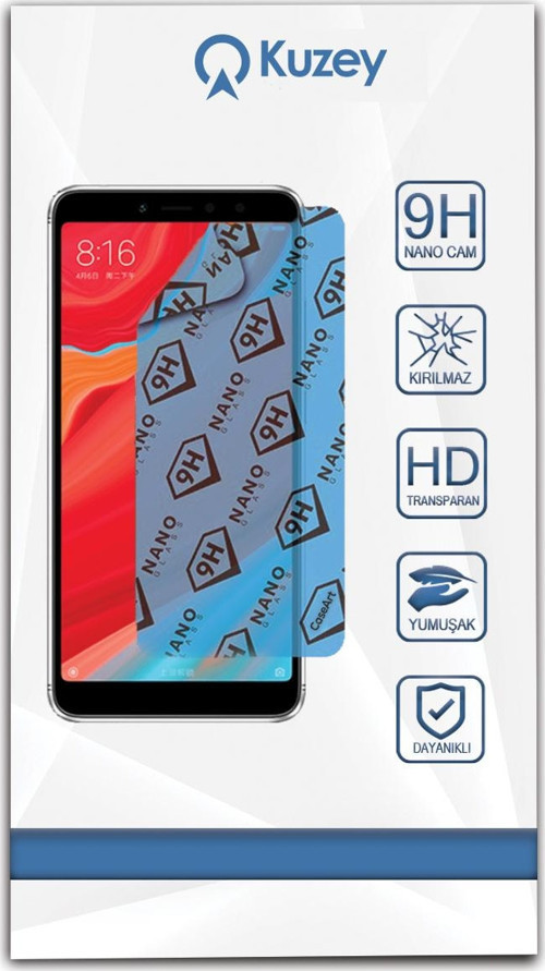 Xiaomi Redmi S2 Nano Ekran Koruyucu Kırılmaz Esnek Cam
