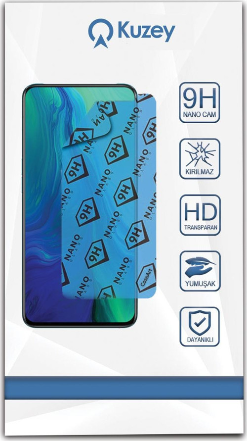 Oppo Reno 10x Zoom Nano Ekran Koruyucu Kırılmaz Esnek Cam
