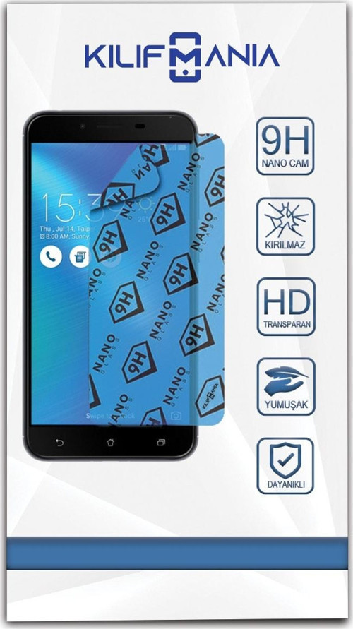 Asus Zenfon Max Nano Ekran Koruyucu Kırılmaz Esnek Cam