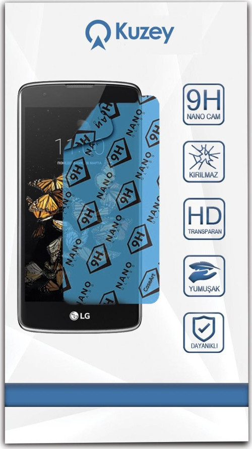 LG K8 Nano Ekran Koruyucu Kırılmaz Esnek Cam