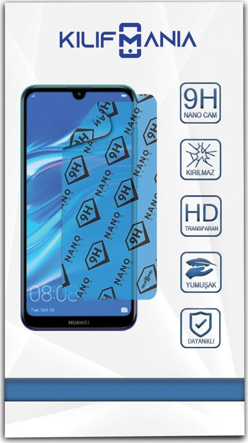 Huawei Y7 Prime 2019 Nano Ekran Koruyucu Kırılmaz Esnek Cam