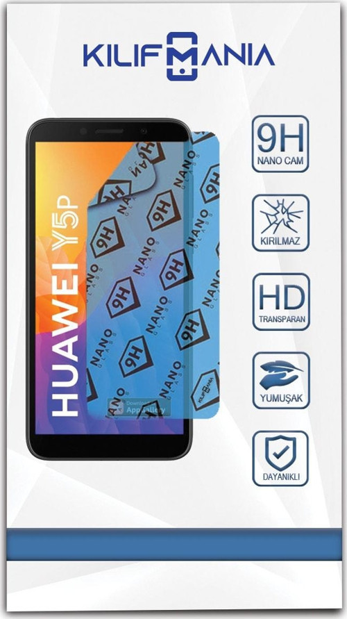 Huawei Y5 Pro Nano Ekran Koruyucu Kırılmaz Esnek Cam