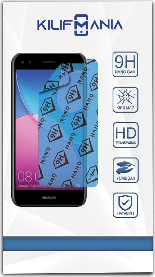 Huawei P9 Lite Mini Nano Ekran Koruyucu Kırılmaz Esnek Cam