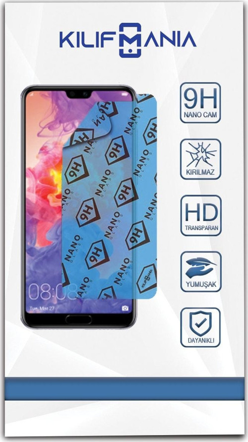 Huawei P20 Pro Nano Ekran Koruyucu Kırılmaz Esnek Cam