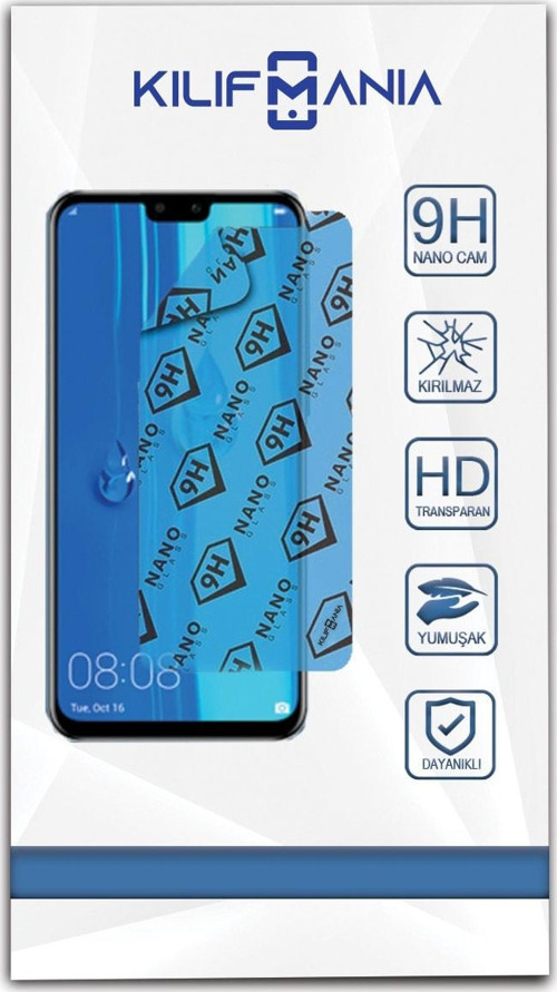 Huawei Y9 2019 Nano Ekran Koruyucu Kırılmaz Esnek Cam