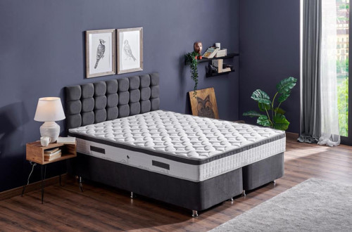 Çift Kişilik Full Ortopedik Sert Yatak 140x190 Aloe Vera Yatak