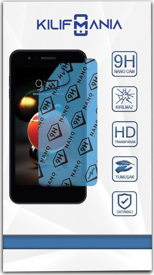 Lg K9 Nano Ekran Koruyucu Kırılmaz Esnek Cam