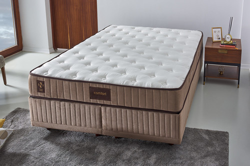 Niron Comfort 90x190 cm Tek Kişilik Lüks Ortopedik Yumuşak Yatak