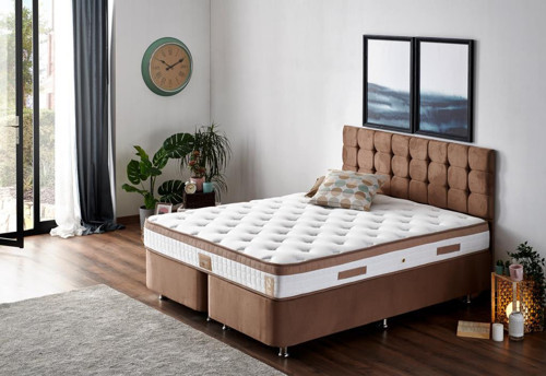 Latte 180x200 Çift Kişilik Yatak Full Ortopedik Sert Yatak