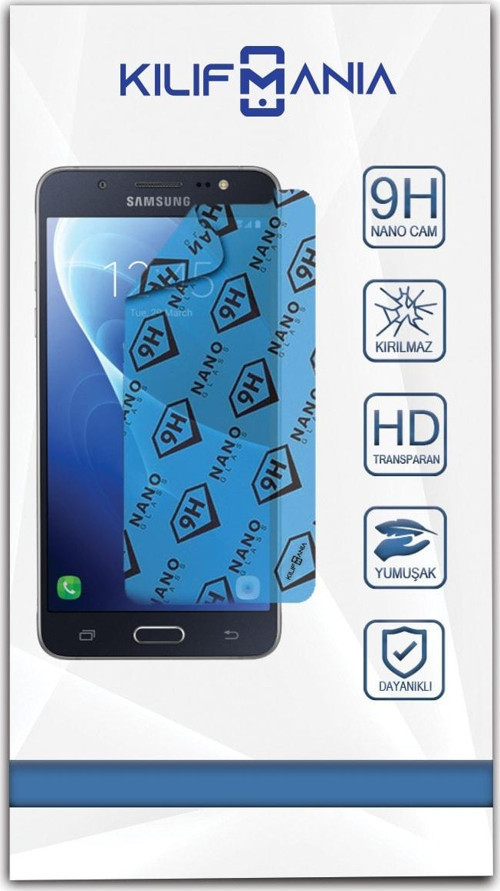 Samsung Galaxy J5 2016 Nano Ekran Koruyucu Kırılmaz Esnek Cam