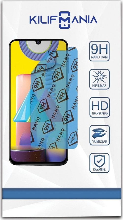Samsung Galaxy M31 Nano Ekran Koruyucu Kırılmaz Esnek Cam
