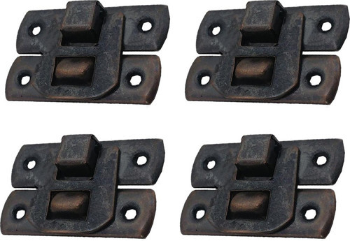 Yaylı Klips Oksit 4 Adet 20x30 mm Kutu Kapak ve Sandık Kilit