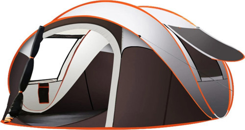 5-8 Kişilik Hızlı Kurulum Otomatik Kamp Çadırı Sineklikli Su Geçirmez 280x210x120cm 4 Mevsim
