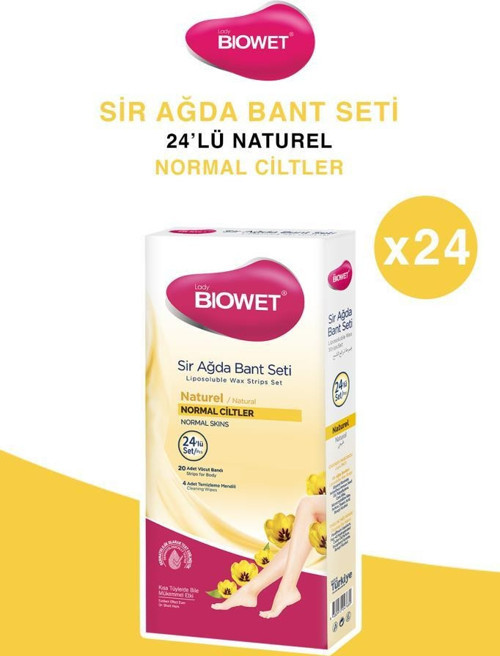 Sir Ağda Yüz Bandı Naturel Tüm Ciltler 24'lü X24