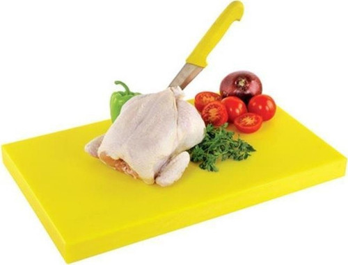 Polietilen Sarı Kesme Tahtası 60x40x4