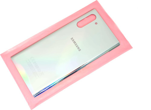 Samsung Galaxy NOTE 10 Arka Pil Batarya Kapağı (CAM) GRİ