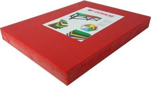 Polietilen Kesme Tahtası Kırmızı 50x30x4cm