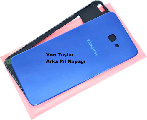 Samsung Galaxy J4 Plus Kasa Arka Pil Batarya Kapağı MAVİ