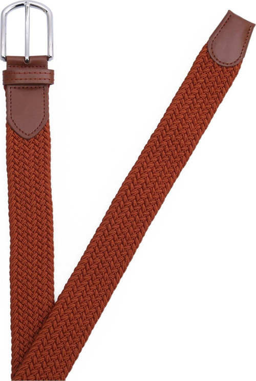Elastik Örgü Kemer Unisex Kemer 3,5 Cm Keten Kanvas Ve Jeans Pantolon